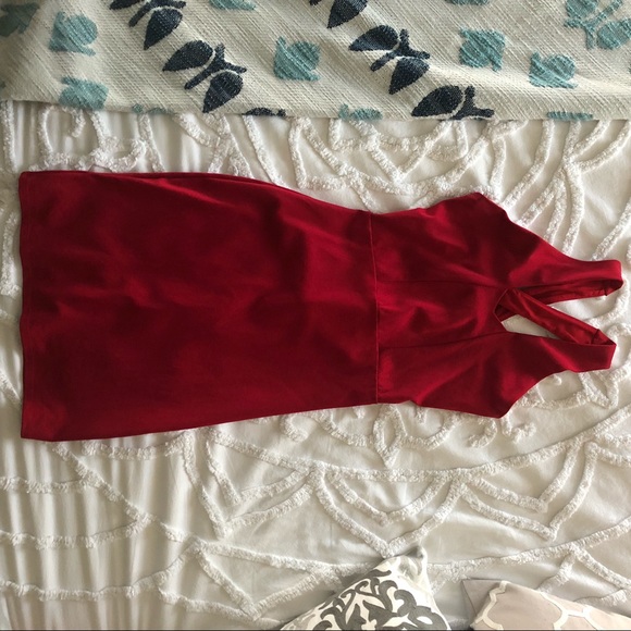 Socialite (Nordstrom) red fitted dress - Picture 2 of 5